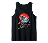 Japanese Style Art Ninja Macaco Macachi Canotta