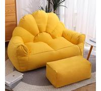 Japanese Style Leisure Sofa, Creative Shape Single Lazy Sofa Detachable Bedroom Balcony Living Room Lounge(A)