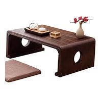 Japanese Tatami Table Retro Meditation Low Table Home Coffee Table Living Room Zen Tea Table Suitable for bay Window (Size : 70x45x30cm)