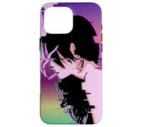 Japanese Vaporwave Sad Anime Girl Game Over Indie Aesthetic Custodia per iPhone 16 Pro Max