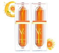 Japanese Vitamin C Makeup Tone Up Cream, Moisturizing Brightening Concealer Smooth Tone Up Cream, Quick Makeup Moisturizer for Radiant Skin, Vitamin C Face Serum (2pc)