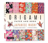 Japanese Washi Origami Paper and Book: 20 Easy Models with 96 High Quality Folding Sheets (Double-Sided)