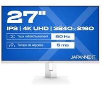 JAPANNEXT 68,5 cm JN-IPS270UHD60F-C65W-HSP-W HDMI/DP UHD
