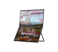 Japannext Monitor doppio mobile 15,6” JN-DMD-IPS156F IPS Full HD con altoparlanti HDMI USB-C Jack