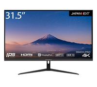 JapanNext Ecran PC | Dalle IPS | 31.5" | 4K UHD | Inclinaison réglable | 16:9-3840x2160 | 60 hz | 5ms | Filtre Anti-lumiére Bleue | Technologie Flicker-Fre