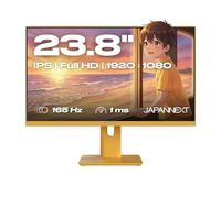 JapanNext Gaming Monitor 23,8" IPS 165Hz 1ms Giallo Pastello