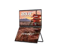 JapanNext Doppio monitor mobile 23,8” (x2) IPS Full HD (1920x1080) 100Hz | Ricarica tramite USB-C (45W) Altoparlanti integrati HDMI (x1) USB-C (x1) Jack (x1) | Garanzia 2 anni | JN-DMD-IPS238F-C4