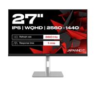 JAPANNEXT JN-I270WQHD300F-HSP Monitor PC 68,6 cm (27") 2560 x 1440 Pixel Wide Quad HD LED Grigio [JN-I270WQHD300F-HSP]