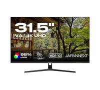 JAPANNEXT JN-V315UHDR MONITOR, 31,5 ", UHD 4K, 3840x2160, tempo di risposta 5 ms, refresh rate 60 Hz