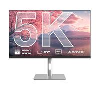 JapanNext Monitor 27" IPS 5K (5120x2880) | HDR | Ricarica tramite USB-C (90W) Altezza e inclinazione regolabili (HSP) Altoparlanti | sRGB 100% G-Sync/FreeSync | Garanzia 2 anni | JN-IPS275K-HSPC9