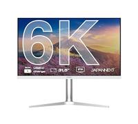 JapanNext Monitor 32" IPS 6K (6016x3384) Bianco | HDR | Ricarica tramite USB-C (90W) Altezza e inclinazione regolabili (HSP) Altoparlanti | sRGB 100% G-Sync/FreeSync | JN-IPS326K-HSPC9
