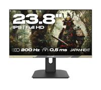 JapanNext Monitor PC Gamer 23.8" IPS Full HD (1920x1080) 200Hz 0.5ms Camo | Altezza & Inclinazione regolabile (HSP) Altoparlanti integrati | 100% sRGB G-Sync/FreeSync | JN-IPS238FHD200F-HSP-Camo