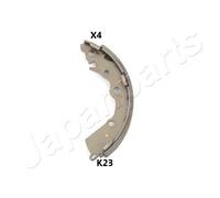 JAPANPARTS GF-K23AF Kit ganasce freno per KIA