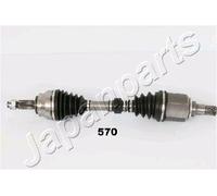 JAPANPARTS GI-570 - Semiasse anteriore sinistro