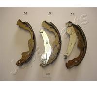 Ganasce freno Assale posteriore 55-02-212 ASHIKA per TOYOTA CITROËN PEUGEOT