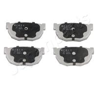 JAPANPARTS JPPP-121AF Pastiglie Past Freno