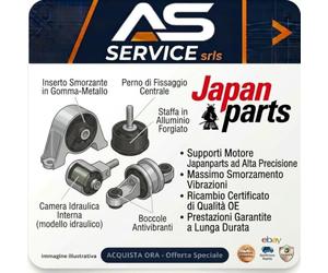 JAPANPARTS JPRU-804 Supporto Motore