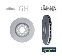 JAPANPARTS - KIT COPPIA DISCHI FRENO VENTILATI ANT. JEEP RENEGADE - DI-928C