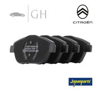 JAPANPARTS - KIT PASTIGLIE / PATTINI / PASTICCHE FRENO ANT CITROEN C3 (III)
