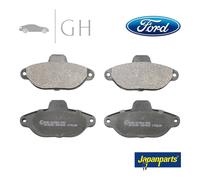 JAPANPARTS - KIT PASTIGLIE / PATTINI / PASTICCHE FRENO ANT FORD KA 1.2 B