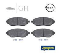 JAPANPARTS PA-1004AF Kit pastiglie freni