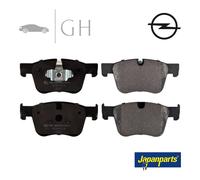JAPANPARTS - KIT PASTIGLIE / PATTINI / PASTICCHE FRENO ANT OPEL GRANDLAND X