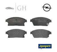JAPANPARTS - KIT PASTIGLIE / PATTINI / PASTICCHE FRENO ANT. OPEL MOKKA (I)
