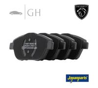 JAPANPARTS - KIT PASTIGLIE / PATTINI / PASTICCHE FRENO ANT PEUGEOT 2008 (II)