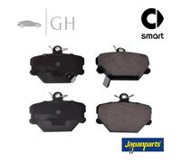JAPANPARTS - KIT PASTIGLIE / PATTINI / PASTICCHE FRENO ANT SMART FORTWO 451