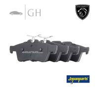 JAPANPARTS - KIT PASTIGLIE / PATTINI / PASTICCHE FRENO POST. PEUGEOT 508 (I)
