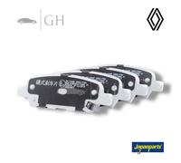 JAPANPARTS - KIT PASTIGLIE / PATTINI / PASTICCHE FRENO POST RENAULT KOLEOS (II)