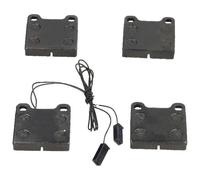 JAPANPARTS PA-0251AF Kit pastiglie freni