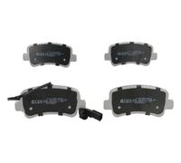 JAPANPARTS PP-108AF Kit pastiglie freni