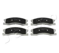 JAPKO 50090 Kit pastiglie freno, Freno a disco per JEEP