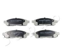 Pastiglie freno Assale anteriore 50128 JAPKO per NISSAN NV200 / EVALIA Autobus
