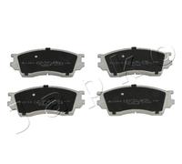 JAPKO 50382 Kit pastiglie freno, Freno a disco per MAZDA