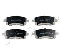 JAPKO 50796 Kit pastiglie freno, Freno a disco per SUBARU