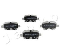 JAPKO 510400 Kit pastiglie freno, Freno a disco per OPEL