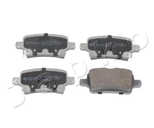 JAPKO 510406 Kit pastiglie freno, Freno a disco per OPEL