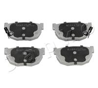 JAPKO 51194 Kit pastiglie freno, Freno a disco per NISSAN