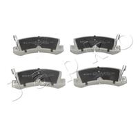 JAPKO 51227 Kit pastiglie freno, Freno a disco