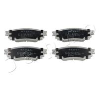 JAPKO 51234 Kit pastiglie freno, Freno a disco per LEXUS,TOYOTA