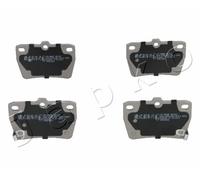 JAPKO 51256 Kit pastiglie freno, Freno a disco per DR,TOYOTA