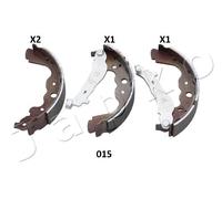 JAPKO 55015 Kit ganasce freno per DACIA,LADA