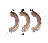 JAPKO 55102 Kit ganasce freno per CITROËN,MITSUBISHI,NISSAN,PEUGEOT