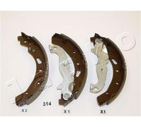 JAPKO 55314 Kit ganasce freno per MAZDA