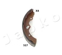 JAPKO 55517 Kit ganasce freno per MITSUBISHI