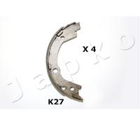 JAPKO 55K27 Ganasce freno a mano