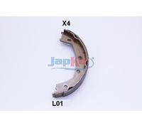 JAPKO Kit ganasce freno posteriore diametro 190 mm 55L01