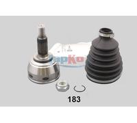 JAPKO Kit giunti lato ruota lunghezza 142,5 mm 62183